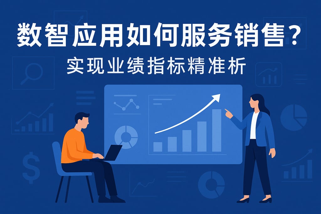 数智应用如何服务销售？实现业绩指标精准分析