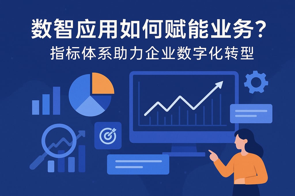 数智应用如何赋能业务？指标体系助力企业数字化转型