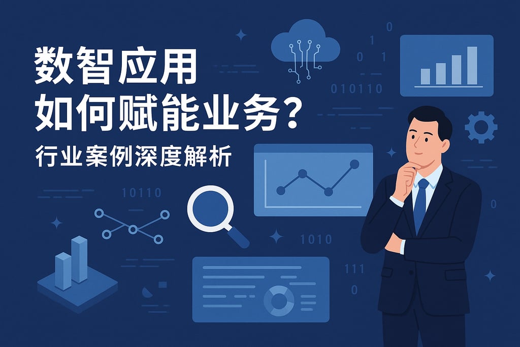 数智应用如何赋能业务？行业案例深度解析