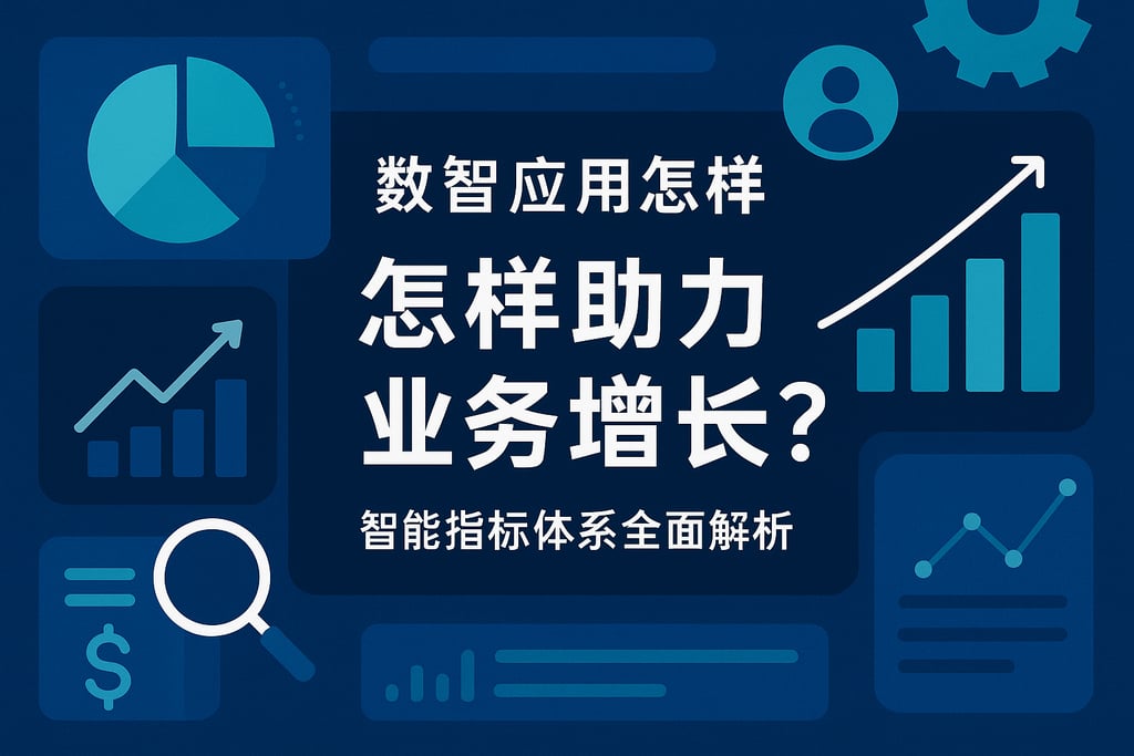 数智应用怎样助力业务增长？智能指标体系全面解析