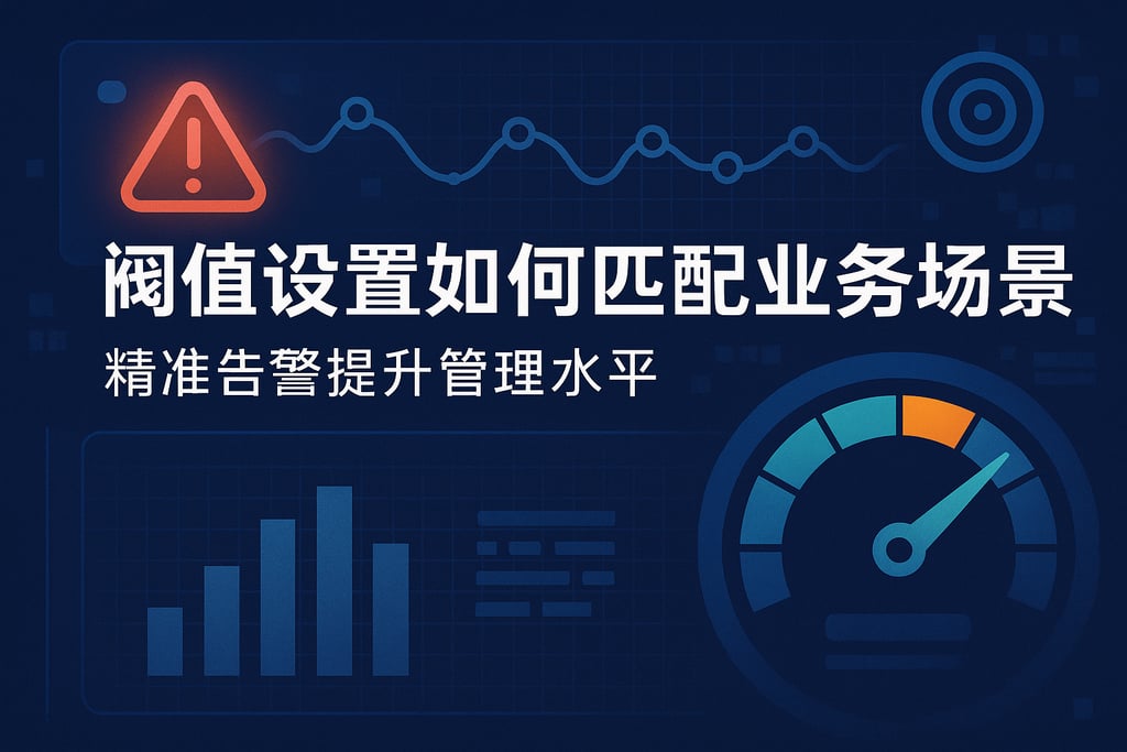 阈值设置如何匹配业务场景？精准告警提升管理水平