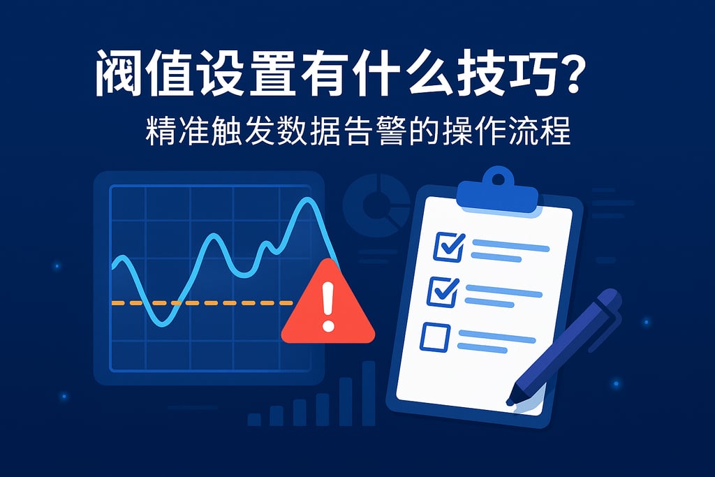 阈值设置有什么技巧？精准触发数据告警的操作流程