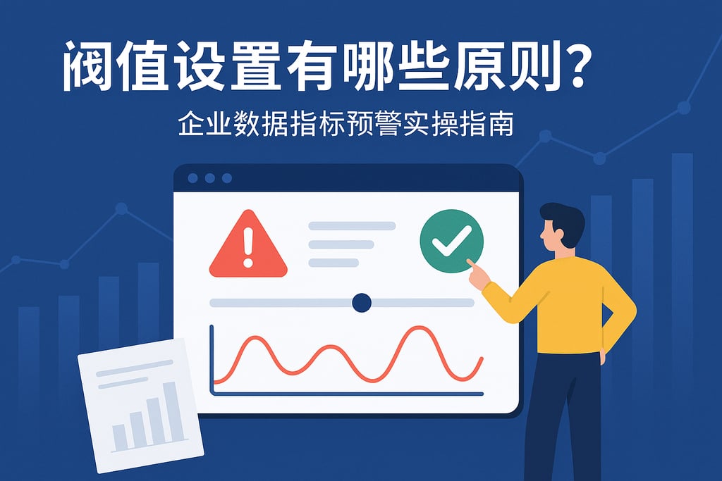 阈值设置有哪些原则？企业数据指标预警实操指南