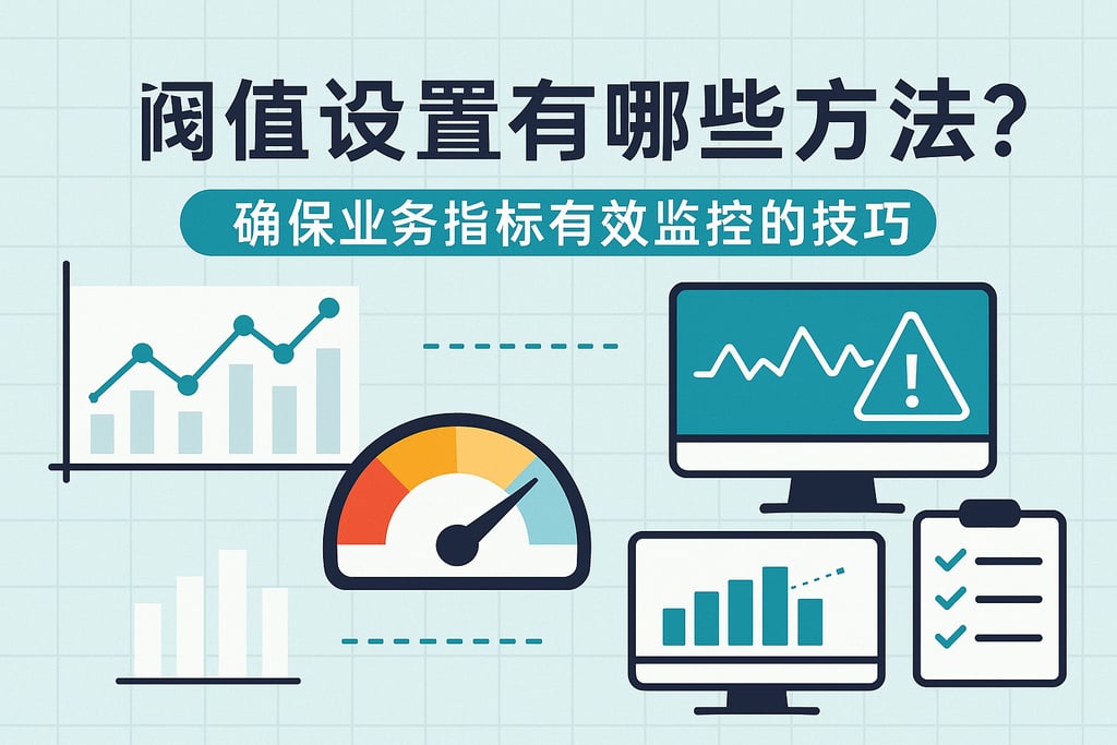 阈值设置有哪些方法？确保业务指标有效监控的技巧