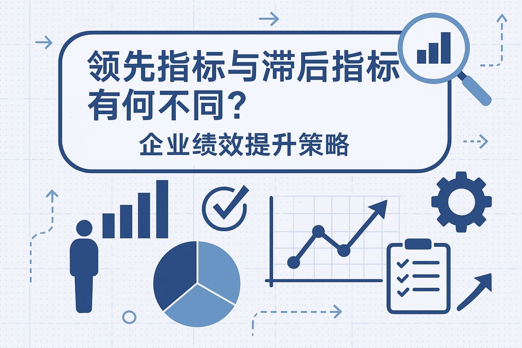 领先指标与滞后指标有何不同？企业绩效提升策略