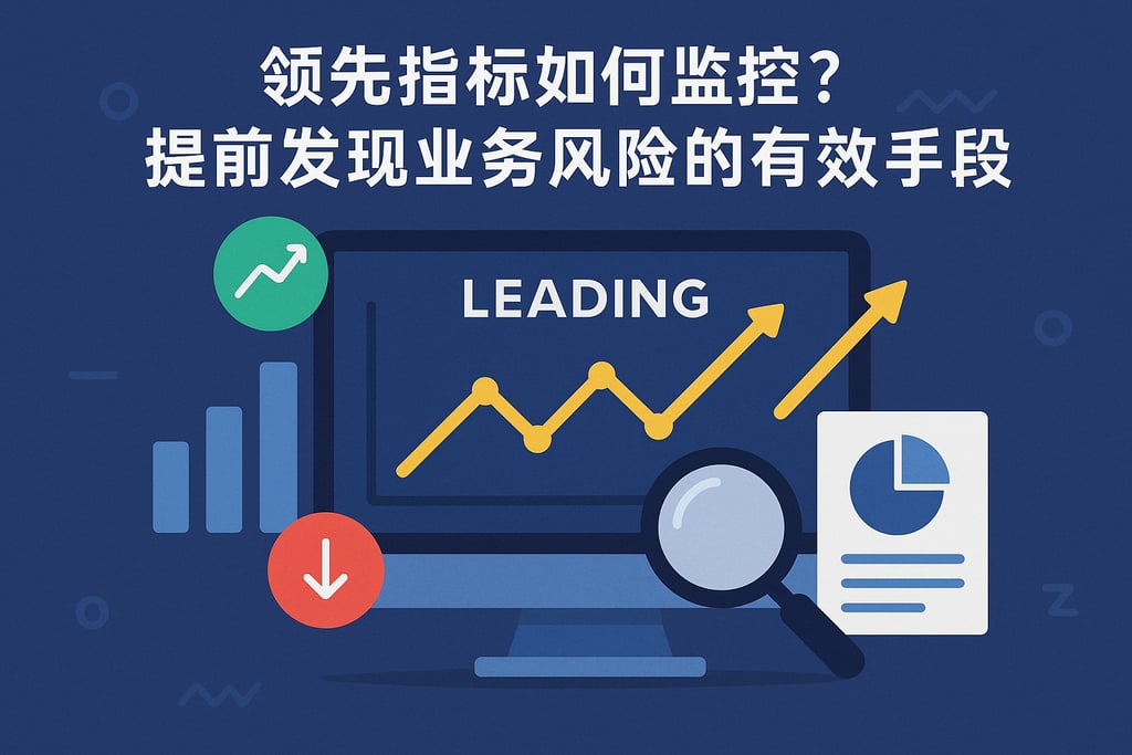 领先指标如何监控？提前发现业务风险的有效手段