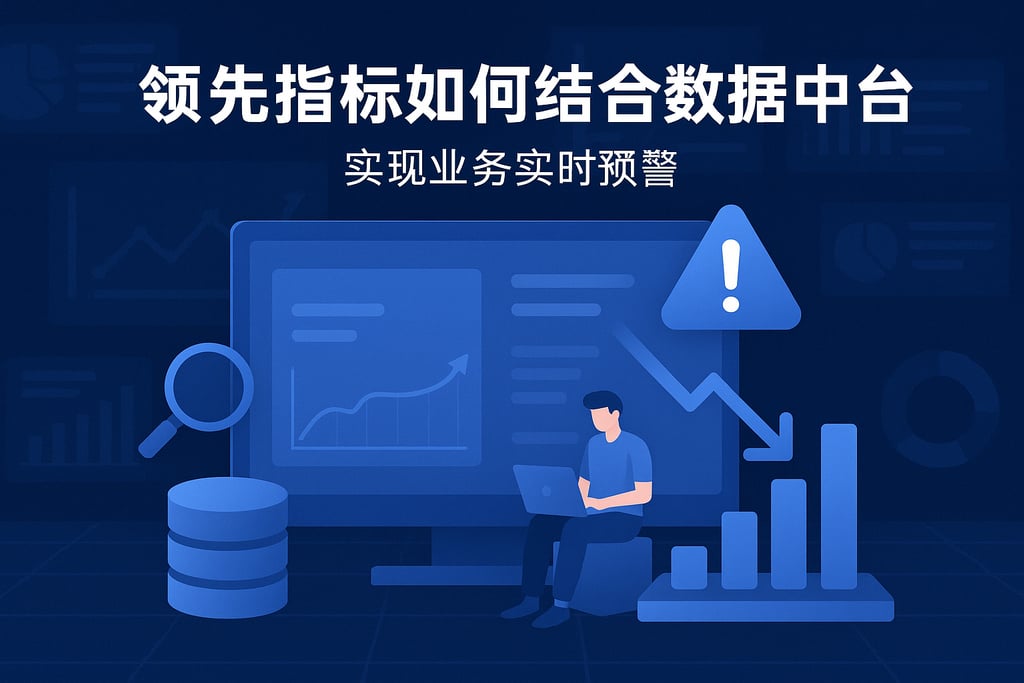 领先指标如何结合数据中台？实现业务实时预警