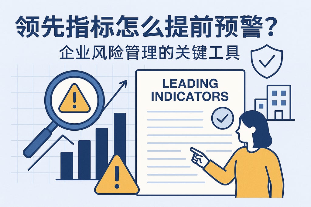 领先指标怎么提前预警？企业风险管理的关键工具