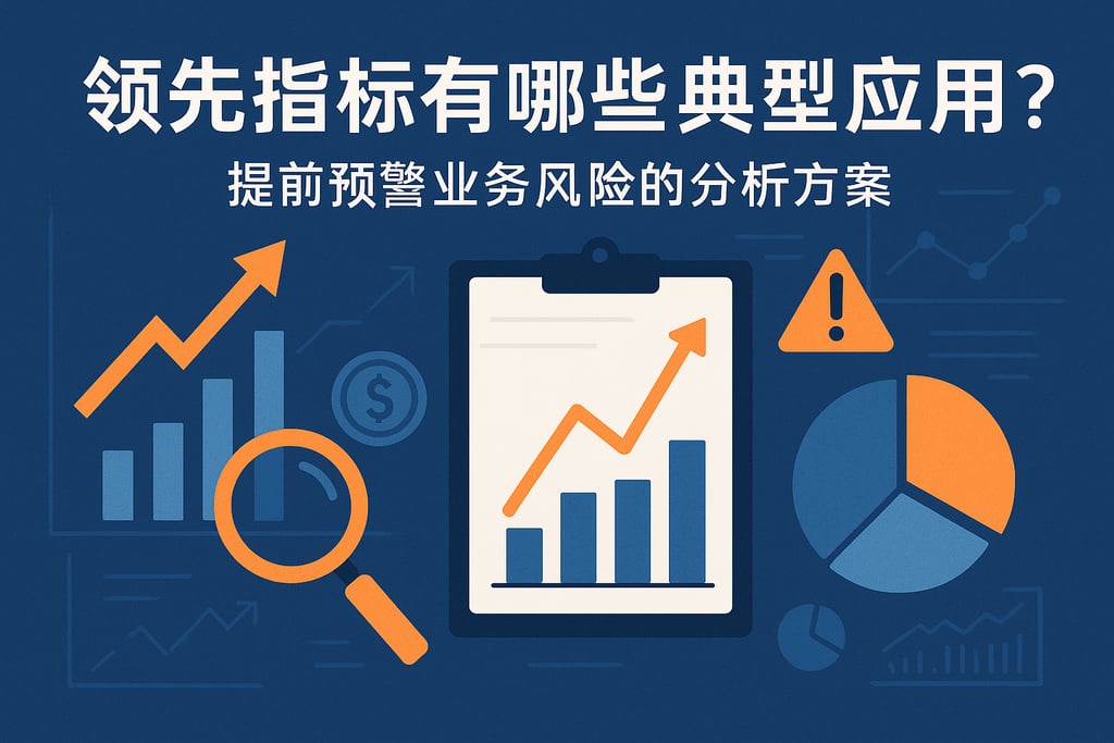 领先指标有哪些典型应用？提前预警业务风险的分析方案