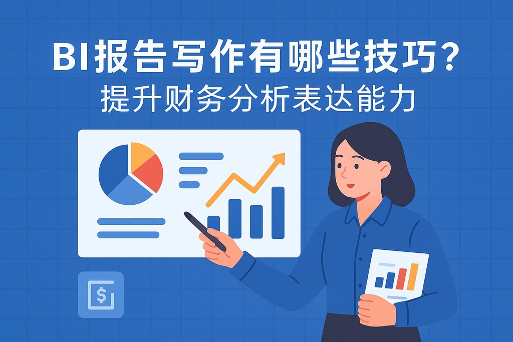 BI报告写作有哪些技巧？提升财务分析表达能力