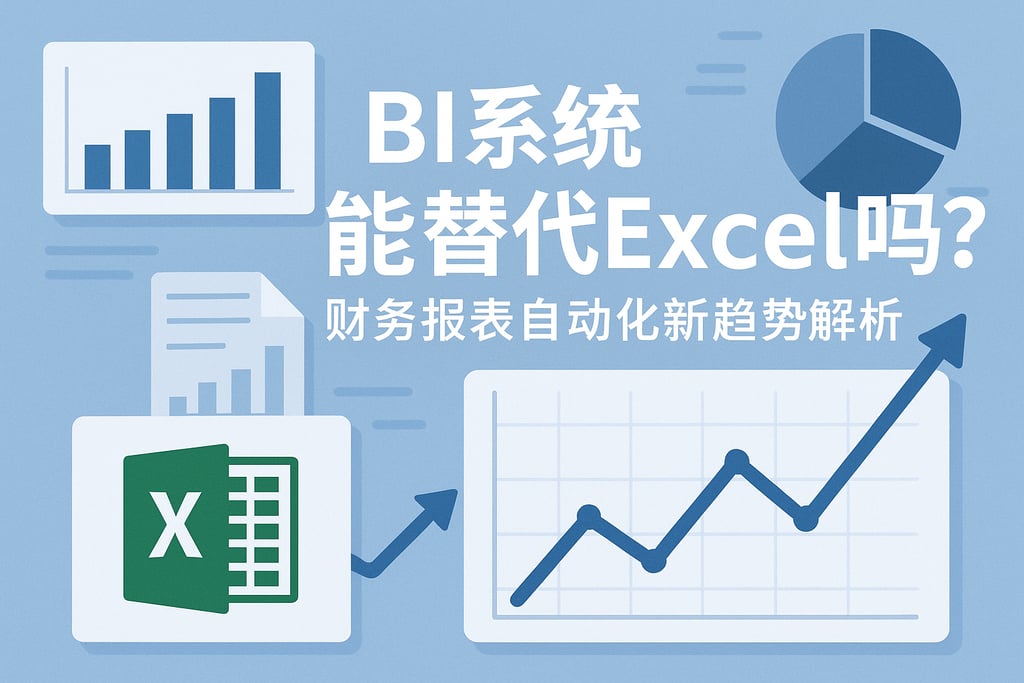 BI系统能替代Excel吗？财务报表自动化新趋势解析