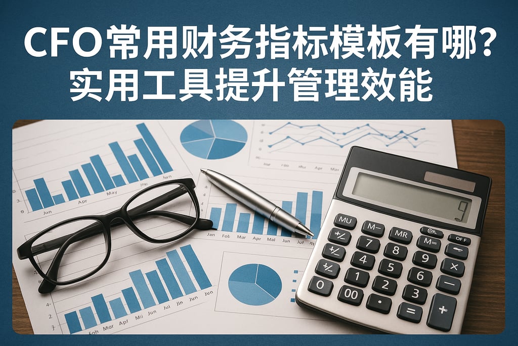 CFO常用财务指标模板有哪些？实用工具提升管理效能