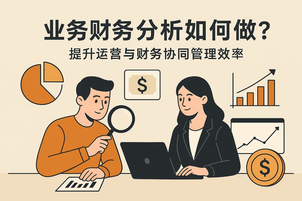 业务财务分析如何做？提升运营与财务协同管理效率