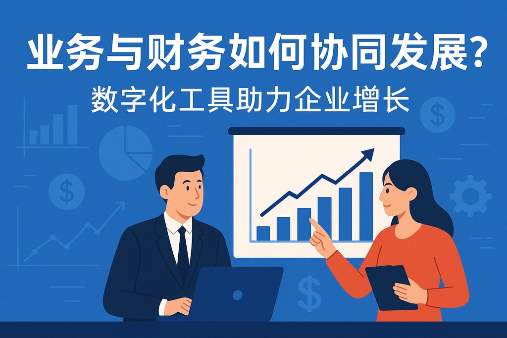 业务财务如何协同发展？数字化工具助力企业增长