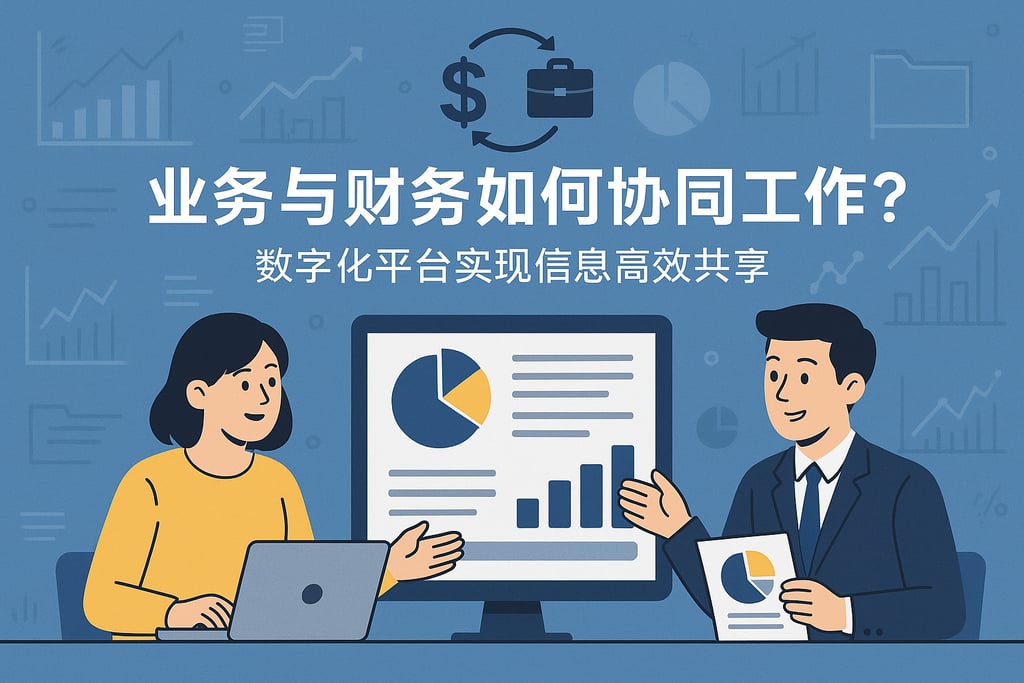 业务财务如何协同工作？数字化平台实现信息高效共享