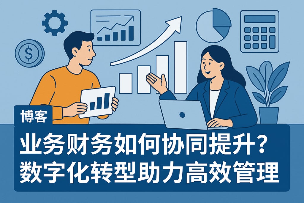 业务财务如何协同提升？数字化转型助力高效管理