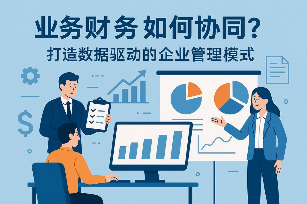 业务财务如何协同？打造数据驱动的企业管理模式
