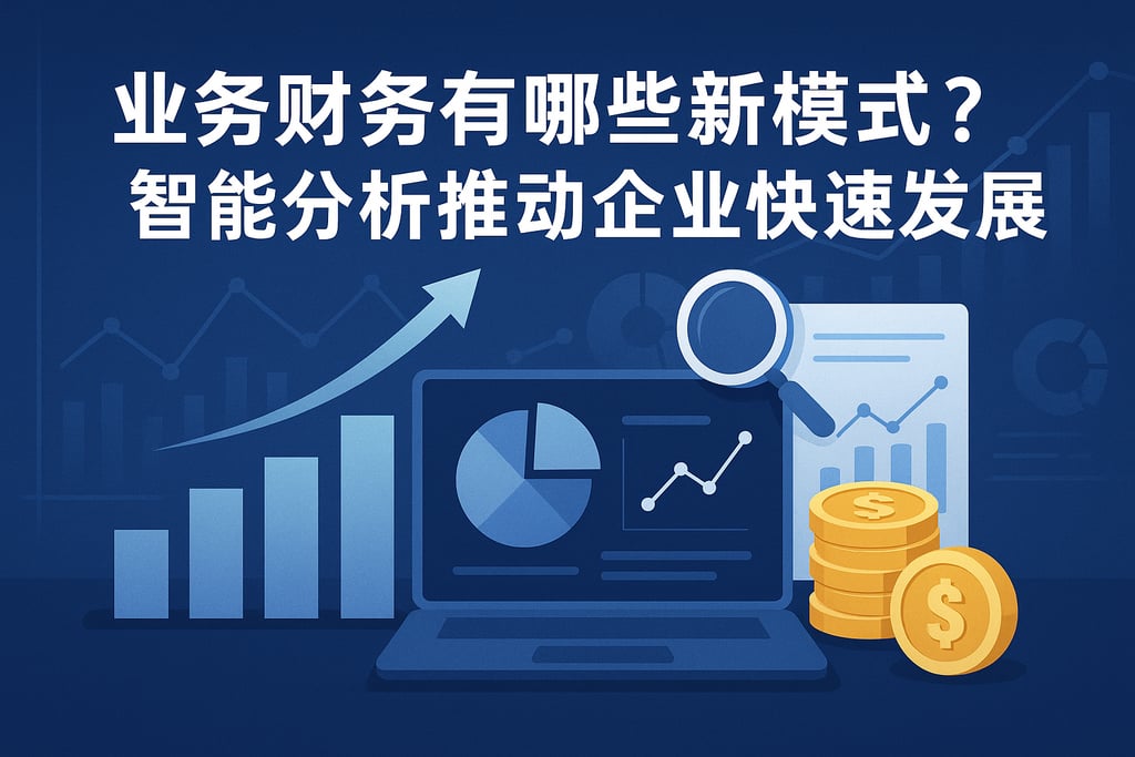 业务财务有哪些新模式？智能分析推动企业快速发展