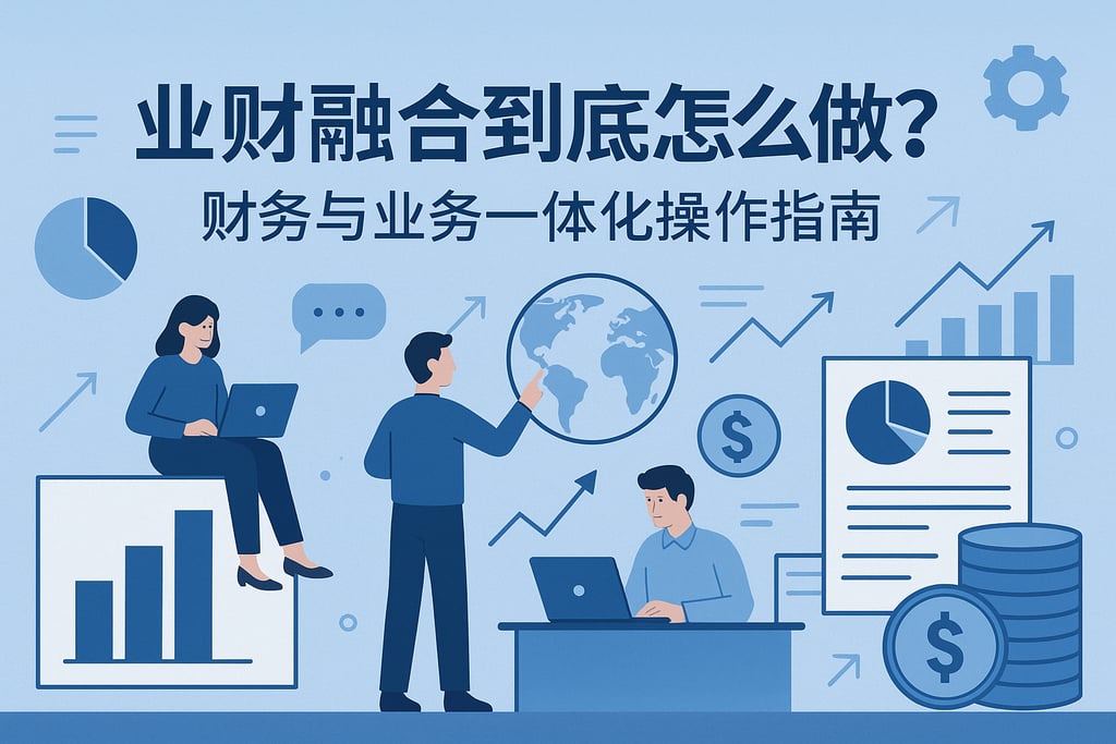 业财融合到底怎么做？财务与业务一体化操作指南