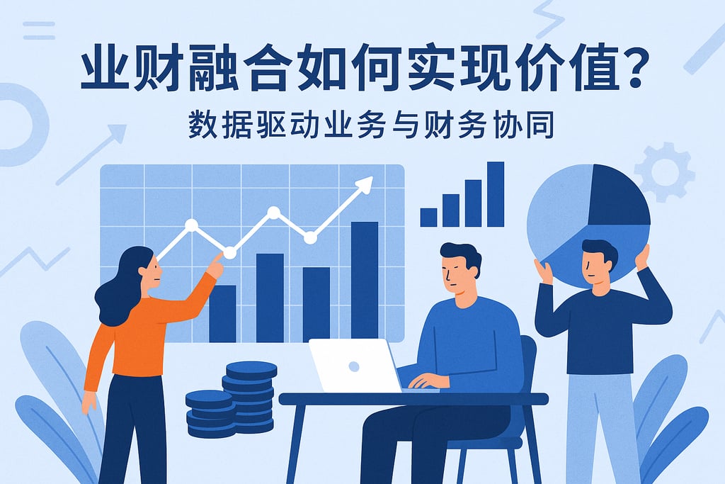 业财融合如何实现价值？数据驱动业务与财务协同
