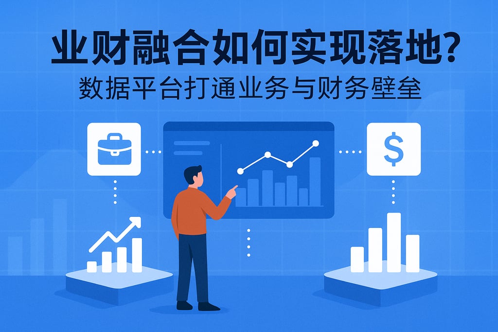 业财融合如何实现落地？数据平台打通业务与财务壁垒
