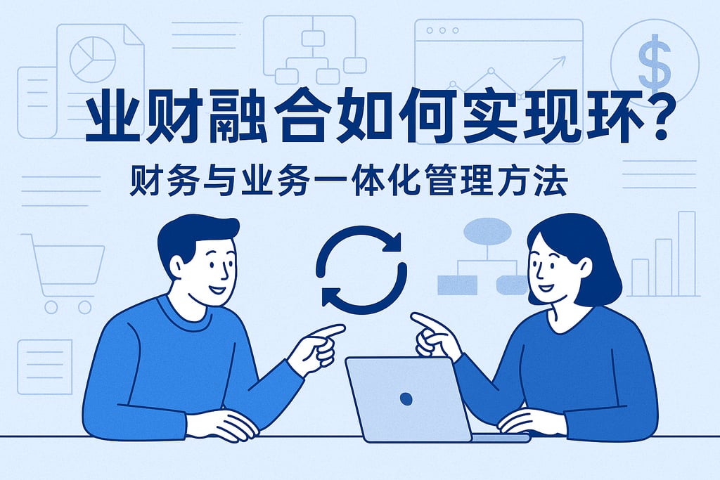业财融合如何实现闭环？财务与业务一体化管理方法
