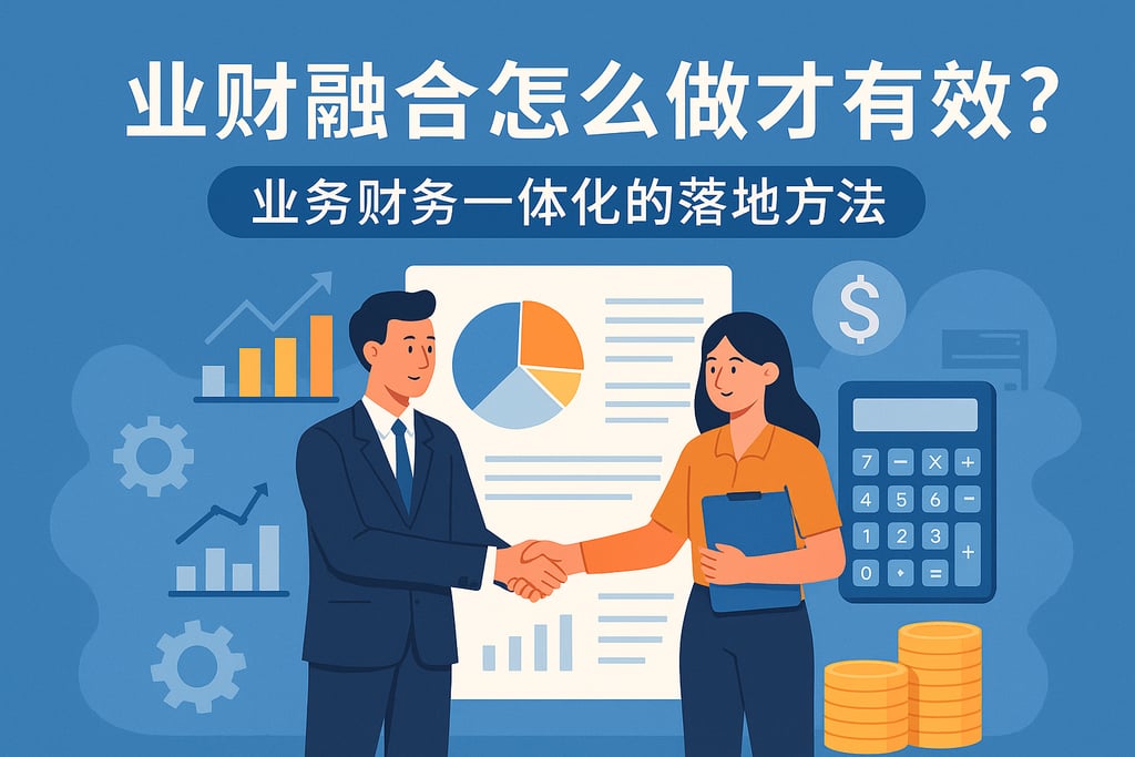 业财融合怎么做才有效？业务财务一体化的落地方法