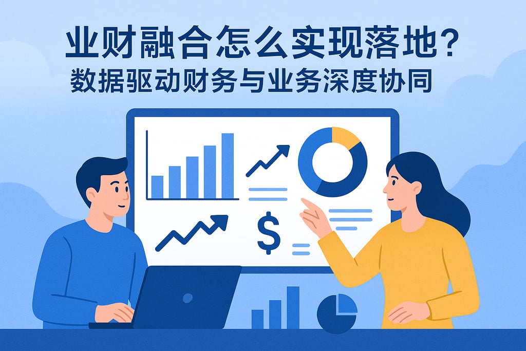 业财融合怎么实现落地？数据驱动财务与业务深度协同