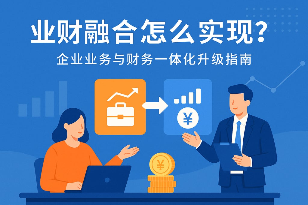业财融合怎么实现？企业业务与财务一体化升级指南