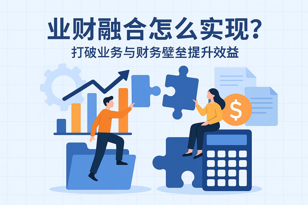 业财融合怎么实现？打破业务与财务壁垒提升效益