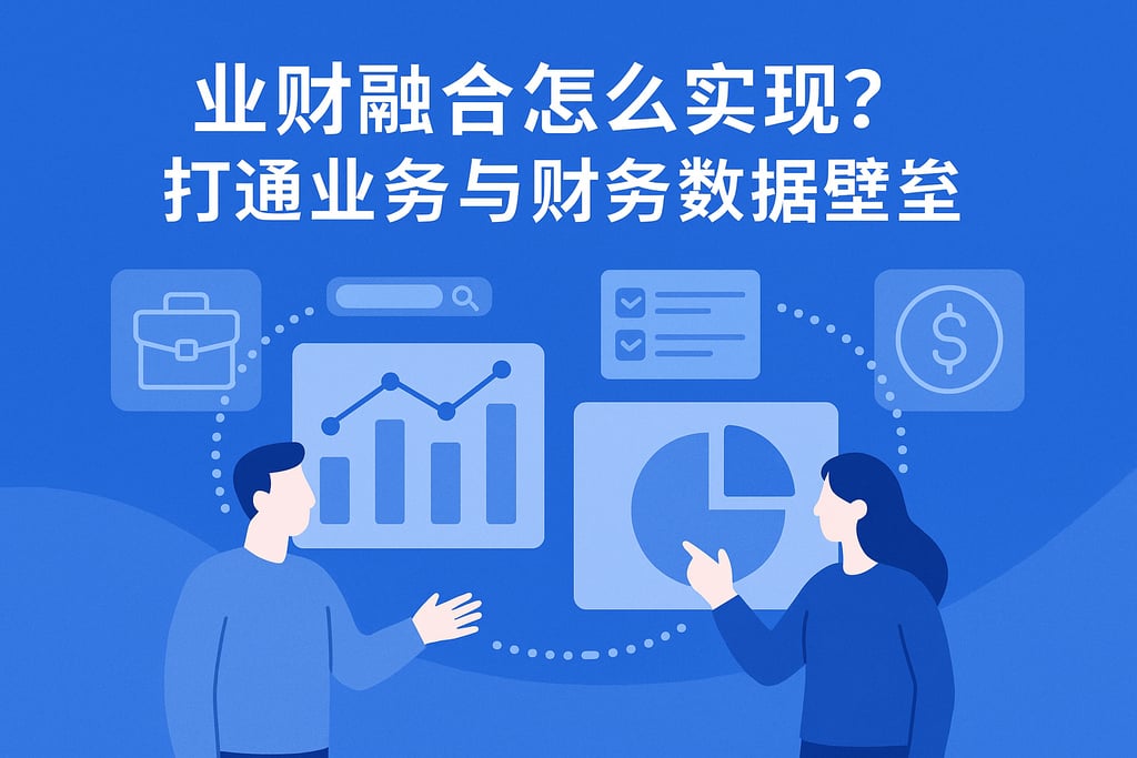 业财融合怎么实现？打通业务与财务数据壁垒
