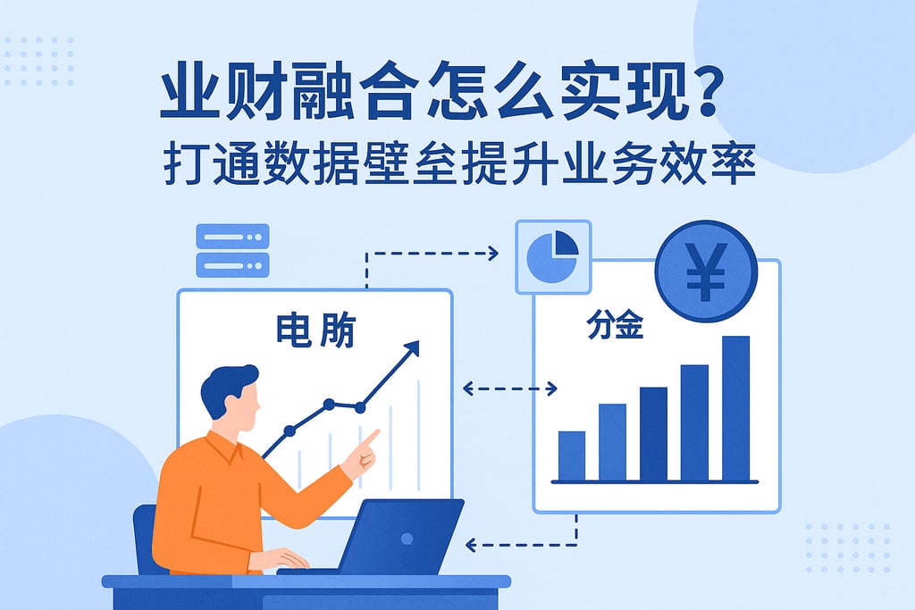 业财融合怎么实现？打通数据壁垒提升业务效率