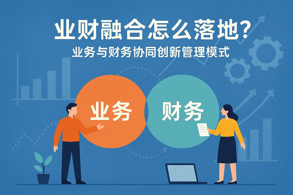 业财融合怎么落地？业务与财务协同创新管理模式