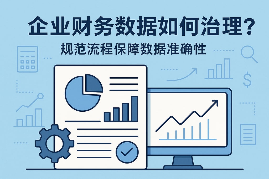 企业财务数据如何治理？规范流程保障数据准确性