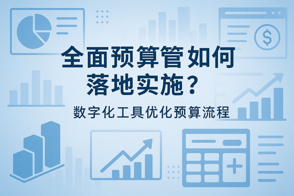 全面预算管理如何落地实施？数字化工具优化预算流程