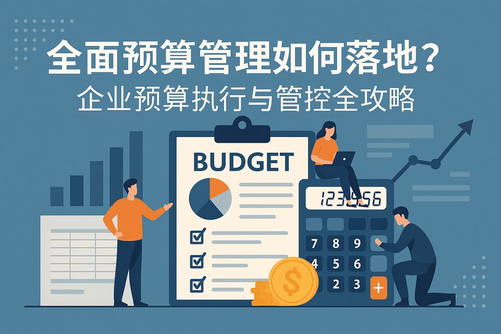 全面预算管理如何落地？企业预算执行与管控全攻略