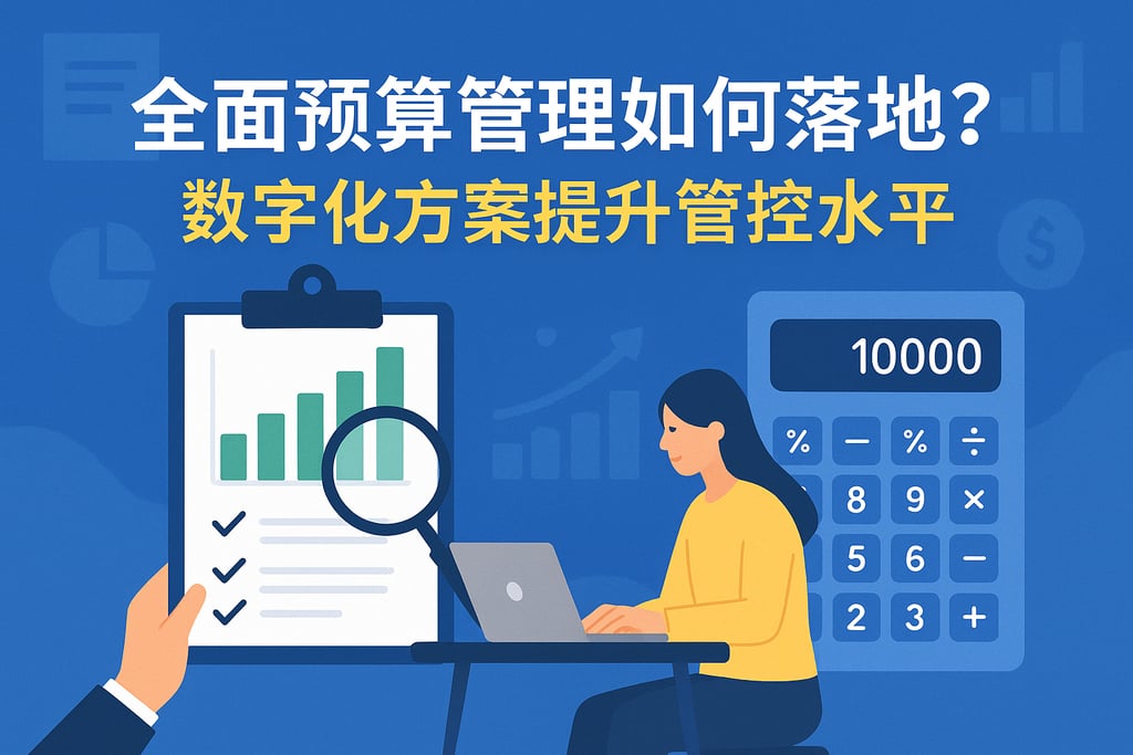 全面预算管理如何落地？数字化方案提升管控水平