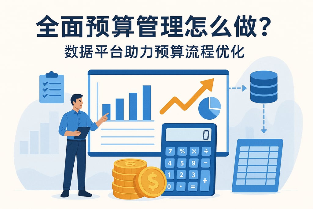 全面预算管理怎么做？数据平台助力预算流程优化