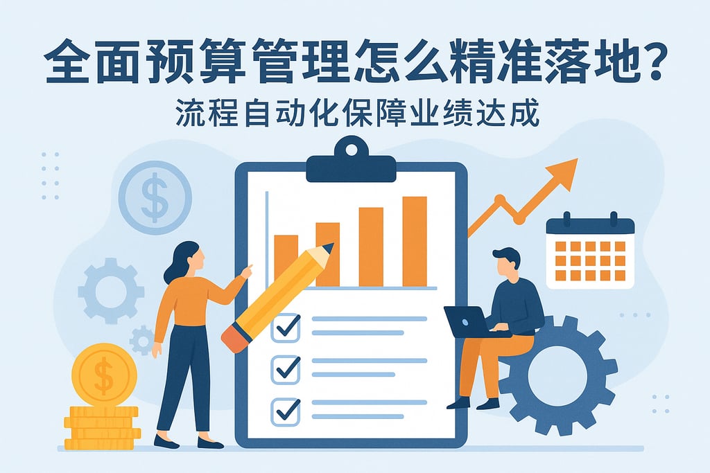 全面预算管理怎么精准落地？流程自动化保障业绩达成