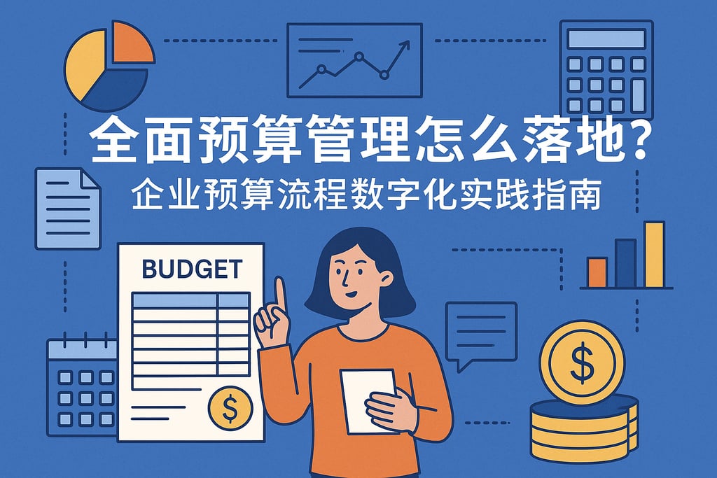全面预算管理怎么落地？企业预算流程数字化实践指南