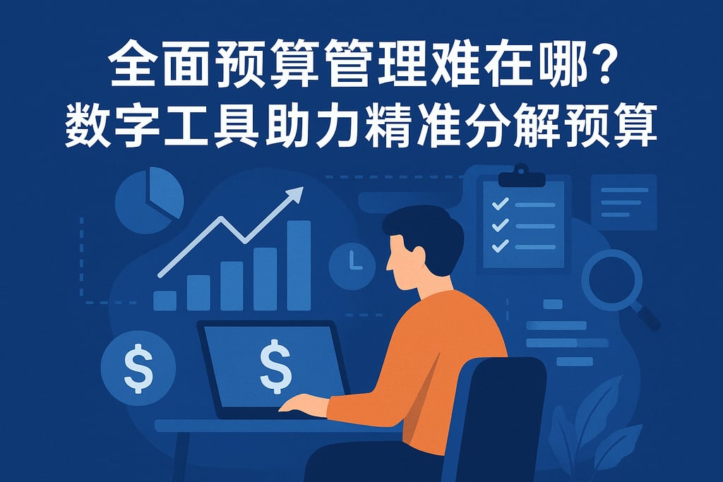 全面预算管理难在哪？数字工具助力精准分解预算