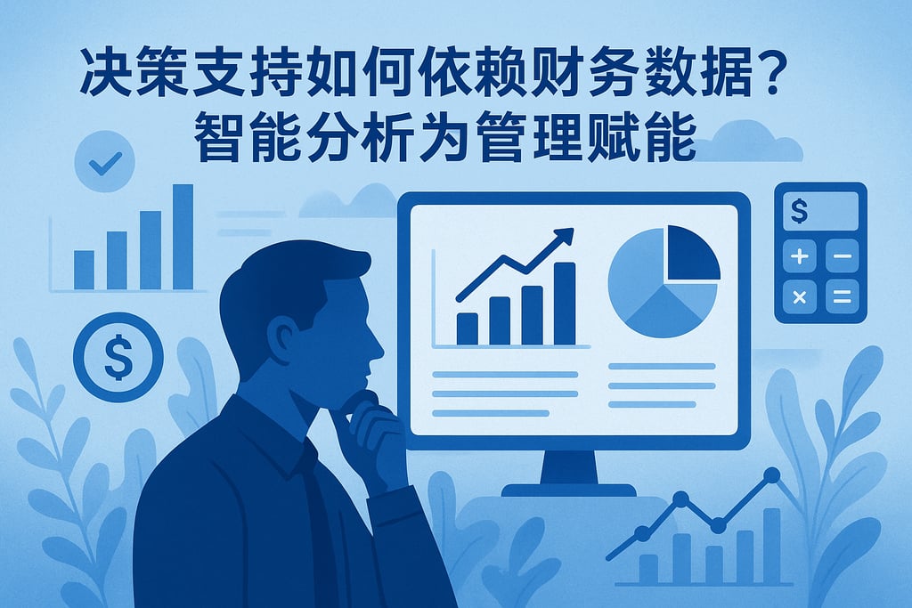 决策支持如何依赖财务数据？智能分析为管理赋能