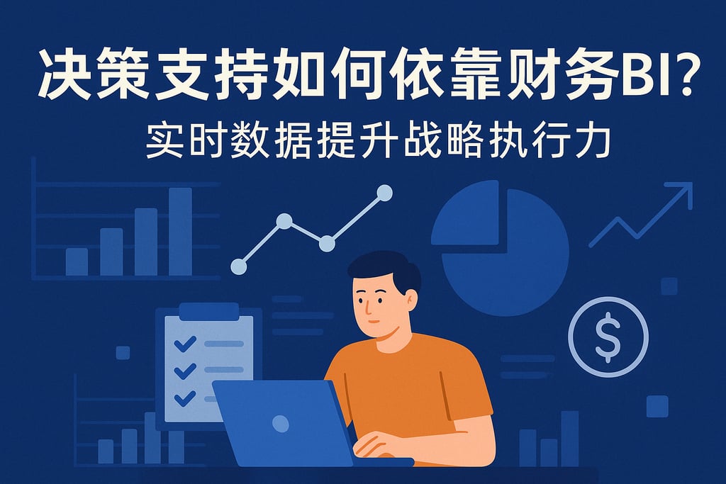 决策支持如何依靠财务BI？实时数据提升战略执行力