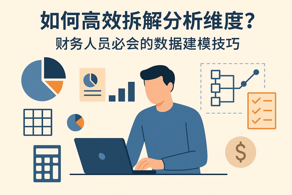 分析维度如何高效拆解？财务人员必会的数据建模技巧