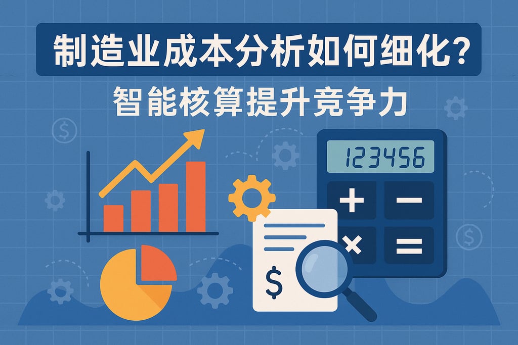 制造业成本分析如何细化？智能核算提升竞争力