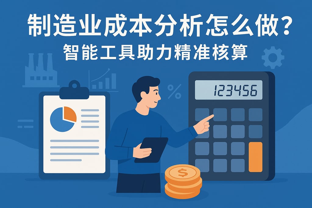 制造业成本分析怎么做？智能工具助力精准核算