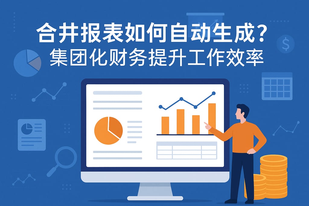 合并报表如何自动生成？集团化财务提升工作效率
