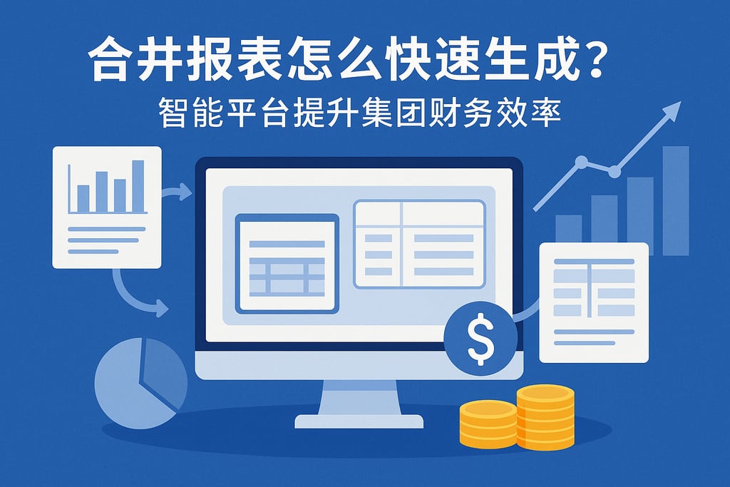合并报表怎么快速生成？智能平台提升集团财务效率