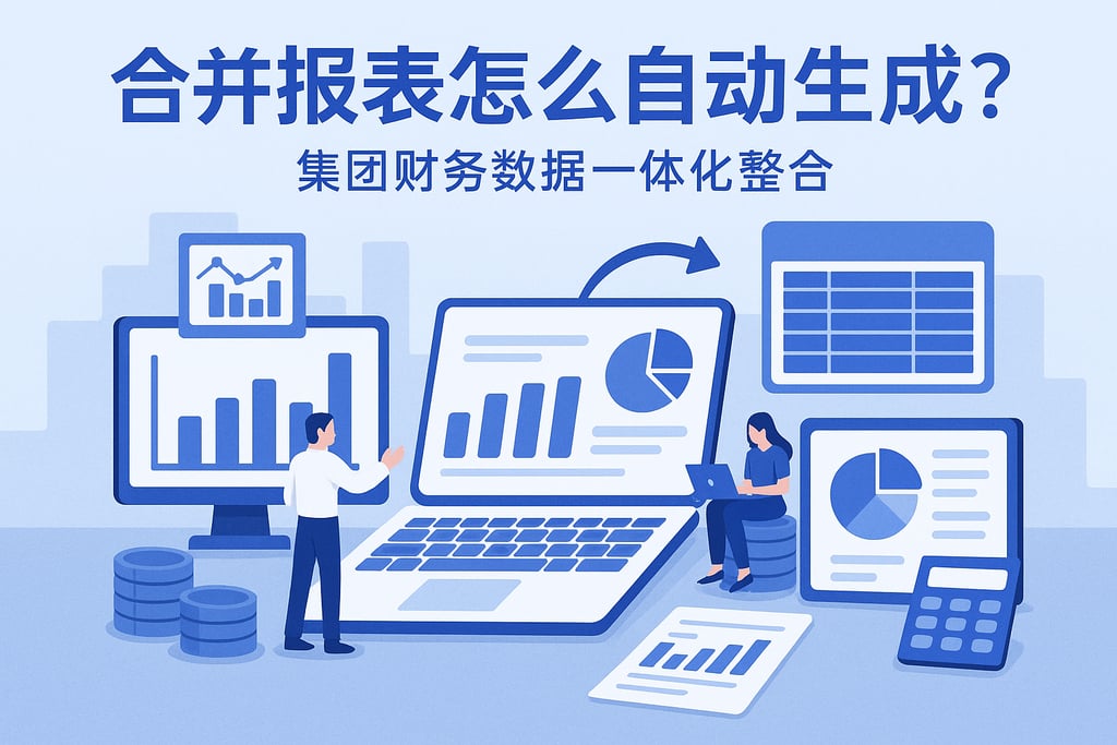 合并报表怎么自动生成？集团财务数据一体化整合