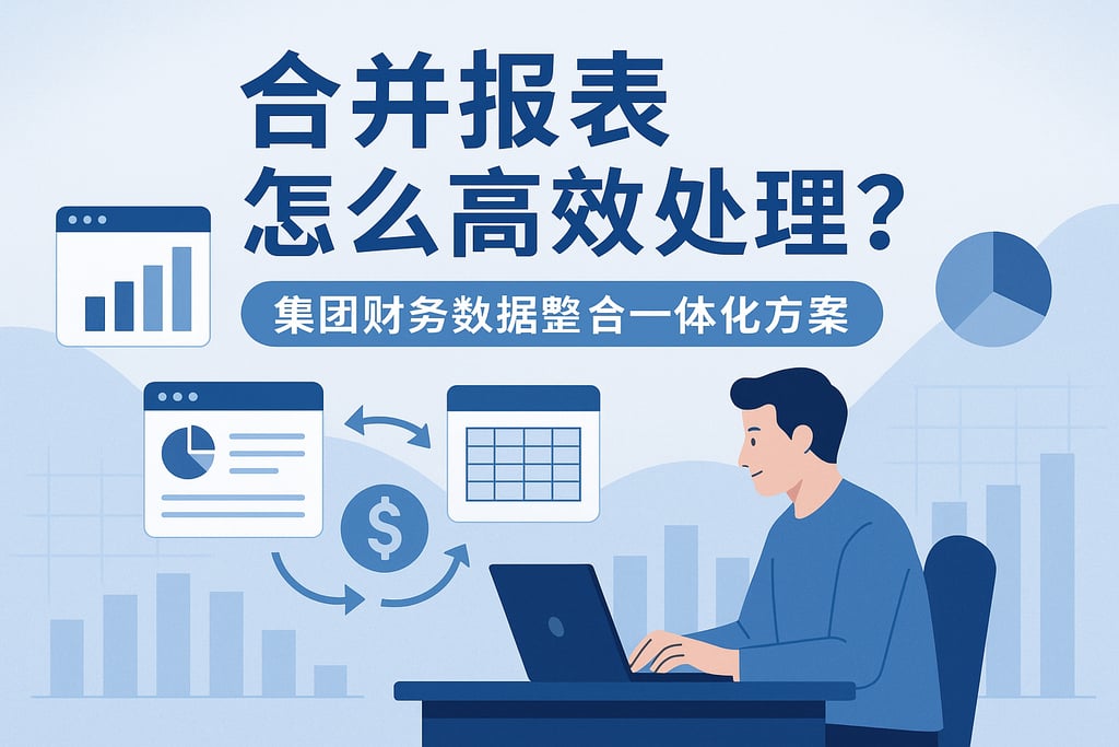 合并报表怎么高效处理？集团财务数据整合一体化方案